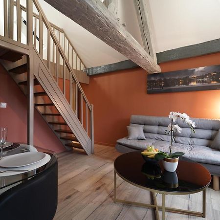 Duplex De Charme Au Coeur Historique De Metz Apartment Luaran gambar