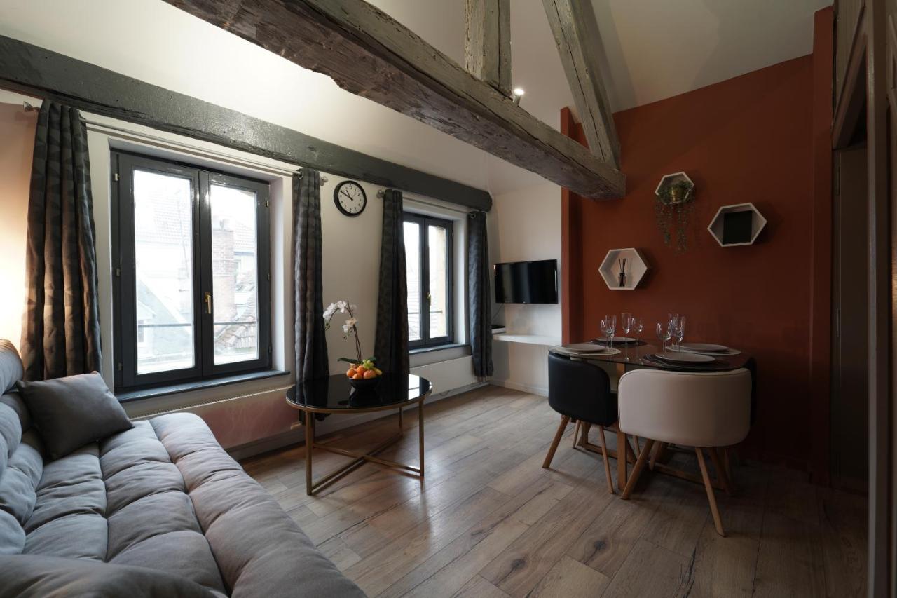 Duplex De Charme Au Coeur Historique De Metz Apartment Luaran gambar